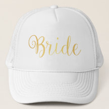 Hat - Golden Bride