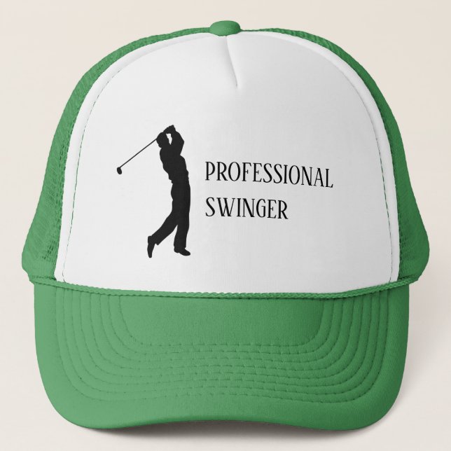 Hat Golf Player Professional Swinger (Front)
