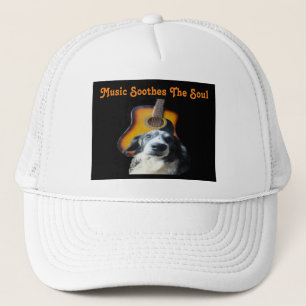 Hat Guitar Dog