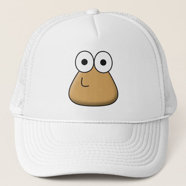 Hat - Happy Baby Pou (Front)
