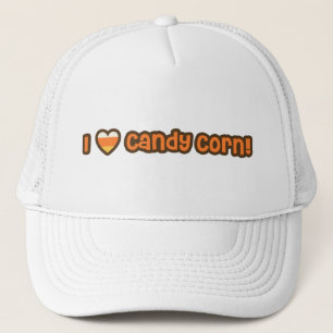 Hat - I Heart Candy Corn