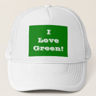 Hat I Love Green
