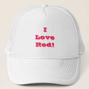 Hat I Love Red
