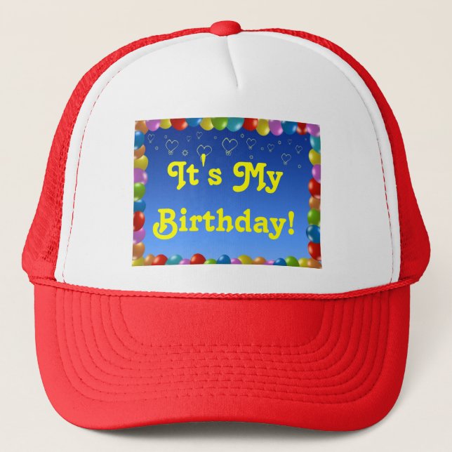 Hat It's My Birthday (Front)
