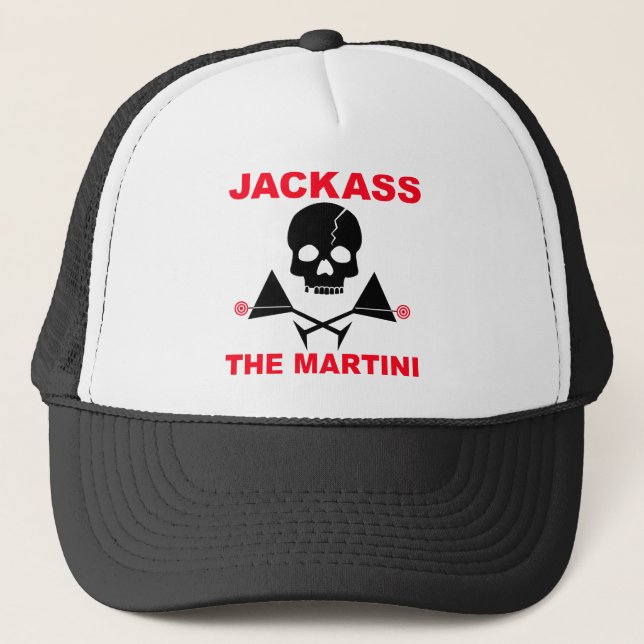 Hat - JACKASS, The Martini (Front)