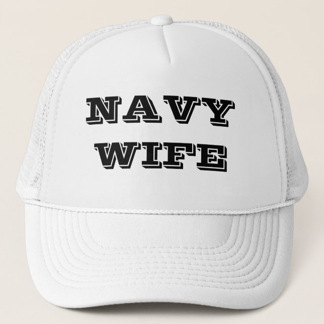 Hat Navy Wife (Front)