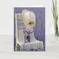 Hat On A Chair in Field