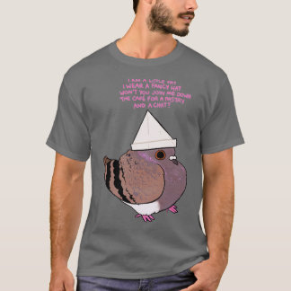 Hat Pigeon 2 T-Shirt
