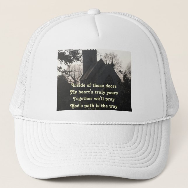 Hat Poem Ode To Pray By Ladee Basset (Front)