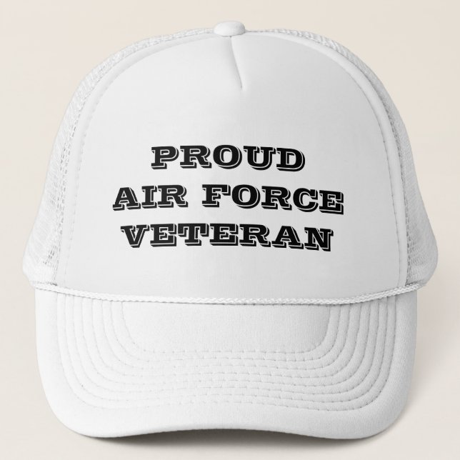 Hat Proud Air Force Veteran (Front)