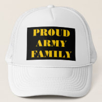 Hat Proud Army Family