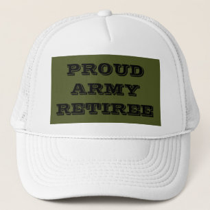 Hat Proud Army Retired