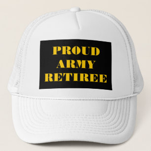 Hat Proud Army Retiree