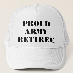 Hat Proud Army Retiree