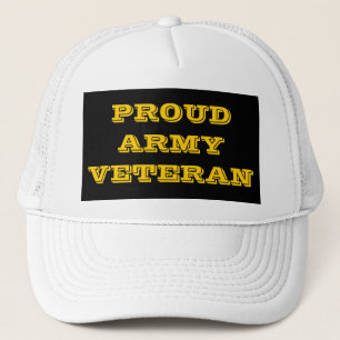 Hat Proud Army Veteran