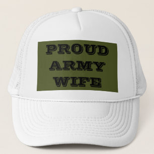 Hat Proud Army Wife