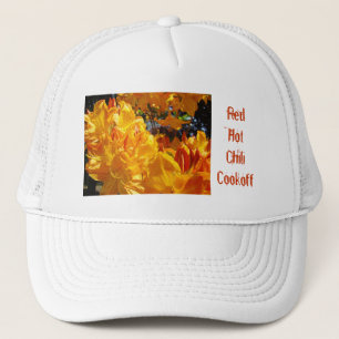 Hat Red Hot Chilli Cookoff Truckers Hats contest