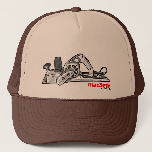 hat.skil.mac3eth trucker hat (Front)