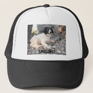 Hat Sprollie Visiting Castle Smiling