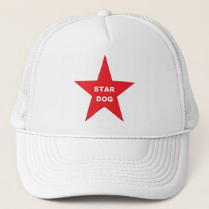 Hat Star Dog on Red Star