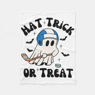 Hat Trick Or Treat (1)  Fleece Blanket