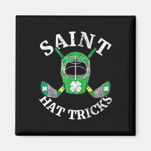 Hat Tricks Hockey Shamrock Kids Boys St Patricks D Magnet