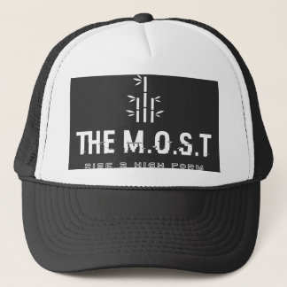 Hat(White/Black) Trucker Hat