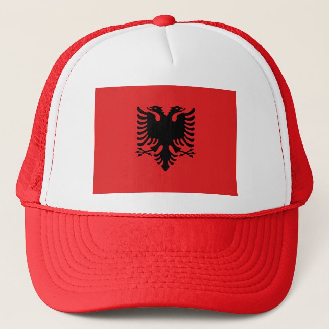 Hat with Flag of Albania (Front)