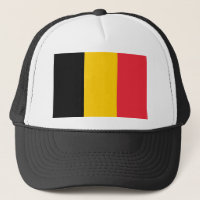 Hat with Flag of Belgium