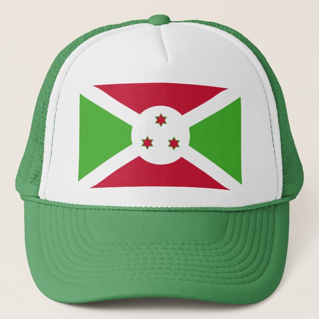 Hat with Flag of Burundi (Front)