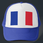 Hat with Flag of France<br><div class="desc">Add a touch of French pride to your headwear collection with our exclusive hat featuring the flag of France! Crafted with meticulous attention to detail, this hat is more than just functional; it's a celebration of French heritage and cultural pride. The bold design proudly showcases the iconic tricolors of blue,...</div>