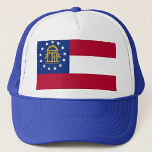 Hat with Flag of Georgia State - USA
