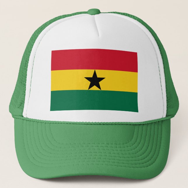 Hat with Flag of Ghana (Front)