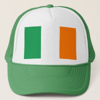 Hat with Flag of Ireland