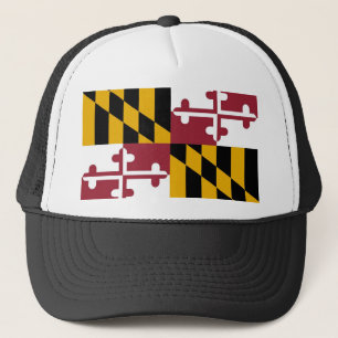 Hat with Flag of Maryland State - USA