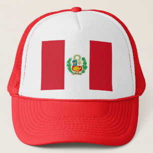 Hat with Flag of Peru