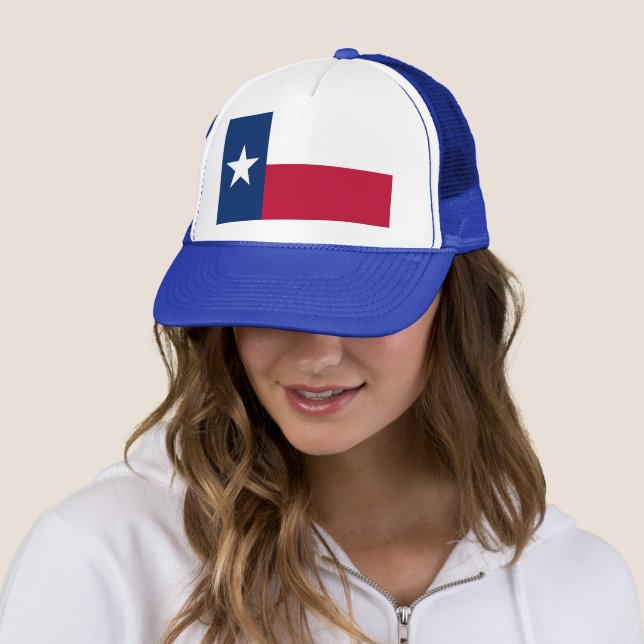 Hat with Flag of Texas State - USA (In Situ)