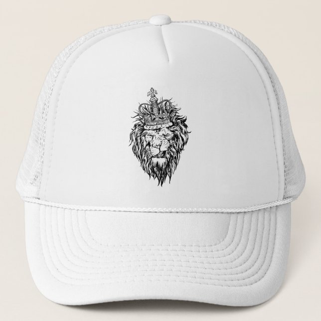 Hat with Lion in crown image (Front)