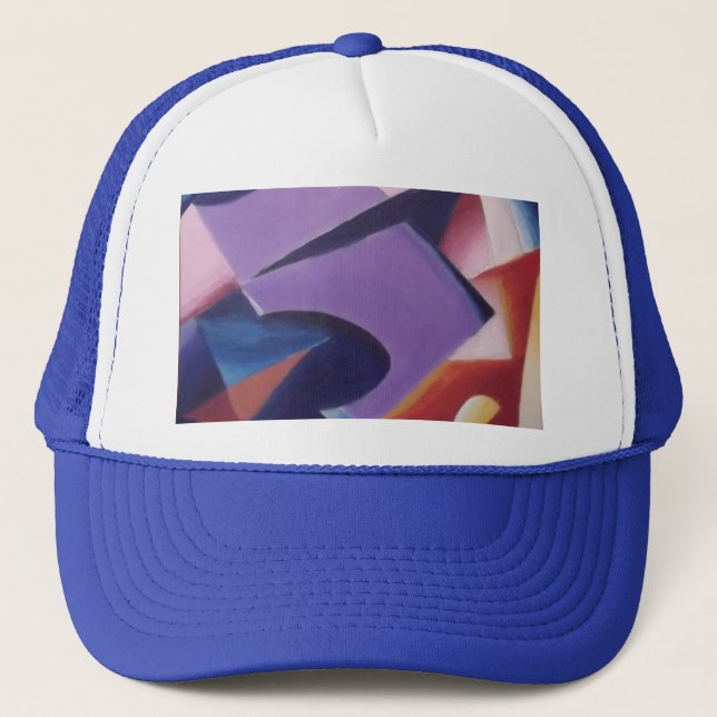 Hat with Suprematist print for Everyday Use (Front)