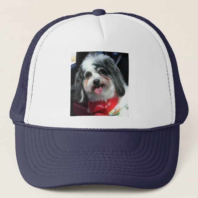 hat, women, men, dog, photo K-Cee Trucker Hat (Front)