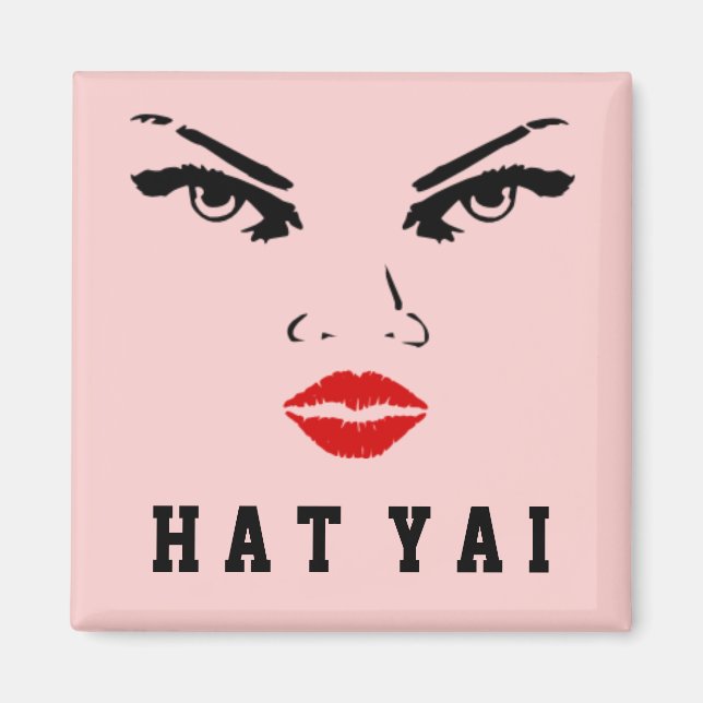 Hat Yai, Thailand Woman Girlfriend Wife Bride Magnet (Front)