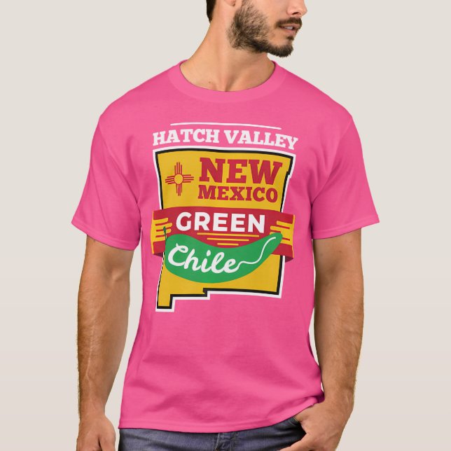 Hatch Chile Shirt New Mexico Green Chilli Pepper (Front)