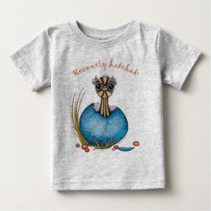 'Hatch' the baby emu baby apparel T-Shirt
