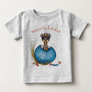 'Hatch' the baby emu baby apparel T-Shirt