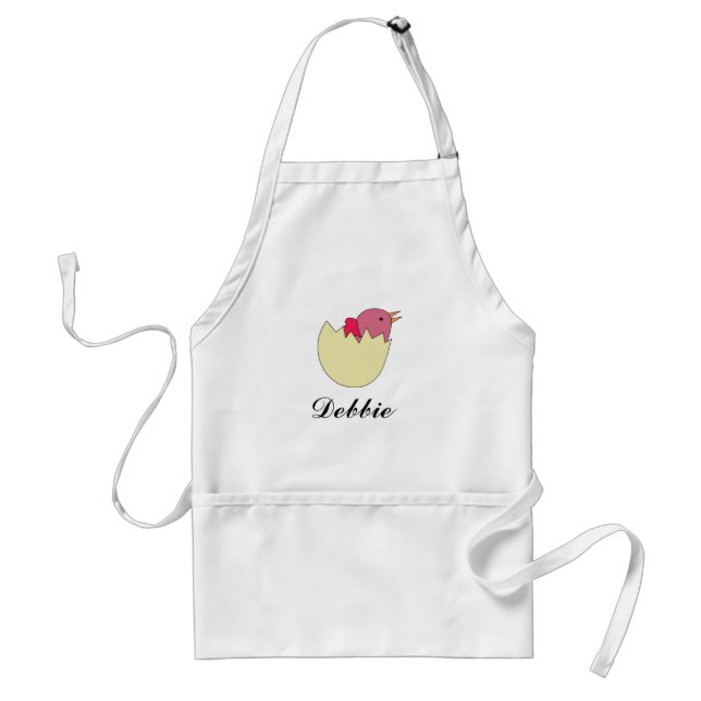 Hatched Debbie Standard Apron (Front)
