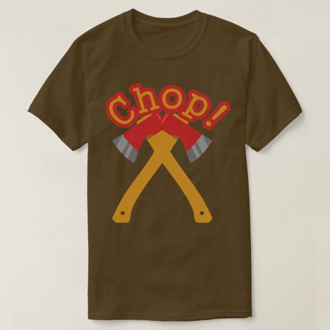 Hatchet axe throw tool competition target T-Shirt (Design Front)