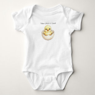 Hatching Chick Baby Bodysuit