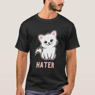 Hater Meme Retro Style Vintage Cats T-Shirt