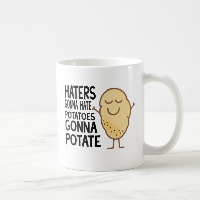 Haters Gonna Hate Coffee Mug (Right)