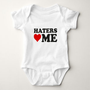 Haters Love Me Baby Bodysuit